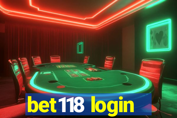 bet118 login